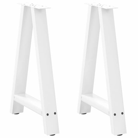 Coffee Table Legs A-Shaped 2 Pcs   Steel