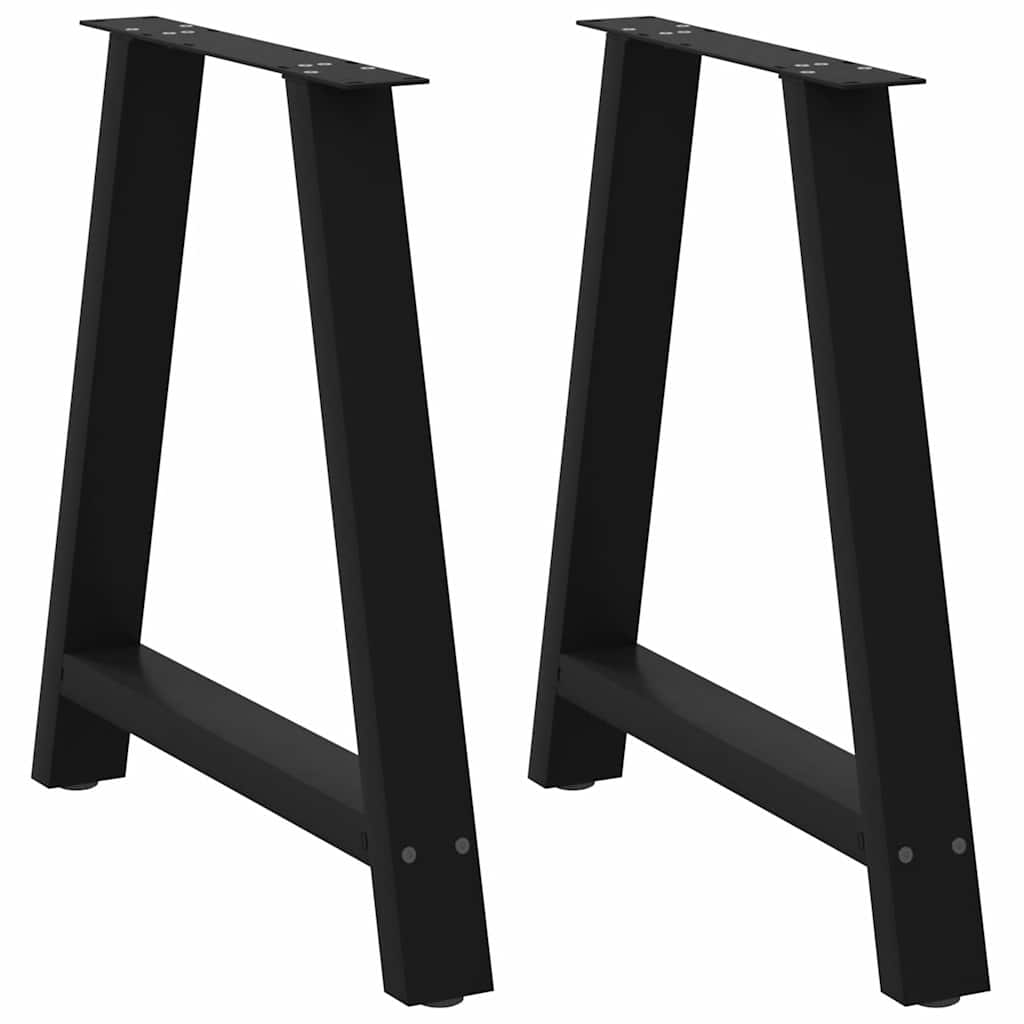 Coffee Table Legs A-Shaped 2 Pcs   Steel