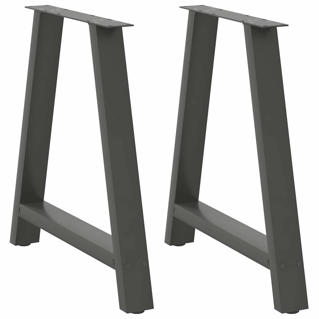 Coffee Table Legs A-Shaped 2 Pcs   Steel
