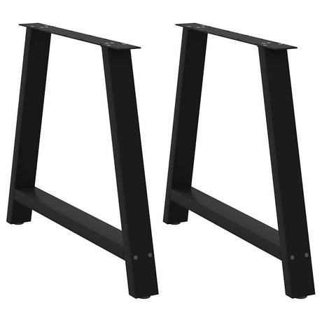 Coffee Table Legs A-Shaped 2 Pcs   Steel