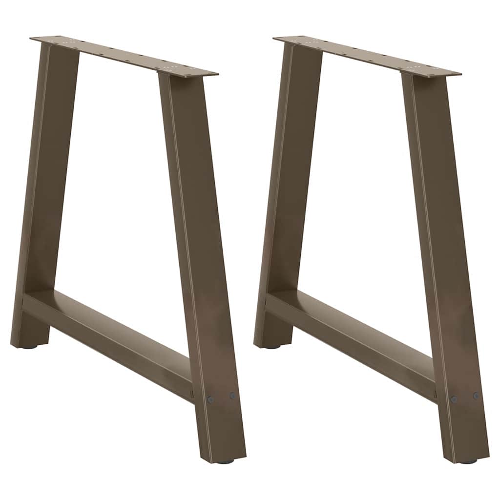 Coffee Table Legs A-Shaped 2 Pcs   Steel