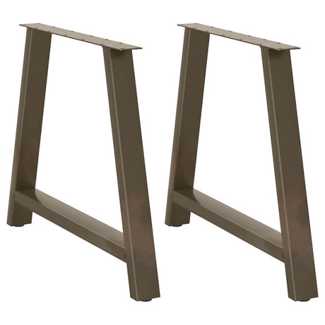 Coffee Table Legs A-Shaped 2 Pcs   Steel