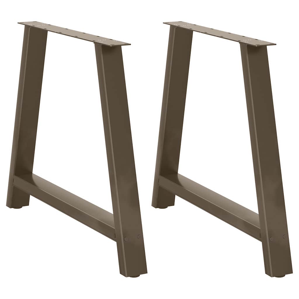 Coffee Table Legs A-Shaped 2 Pcs   Steel