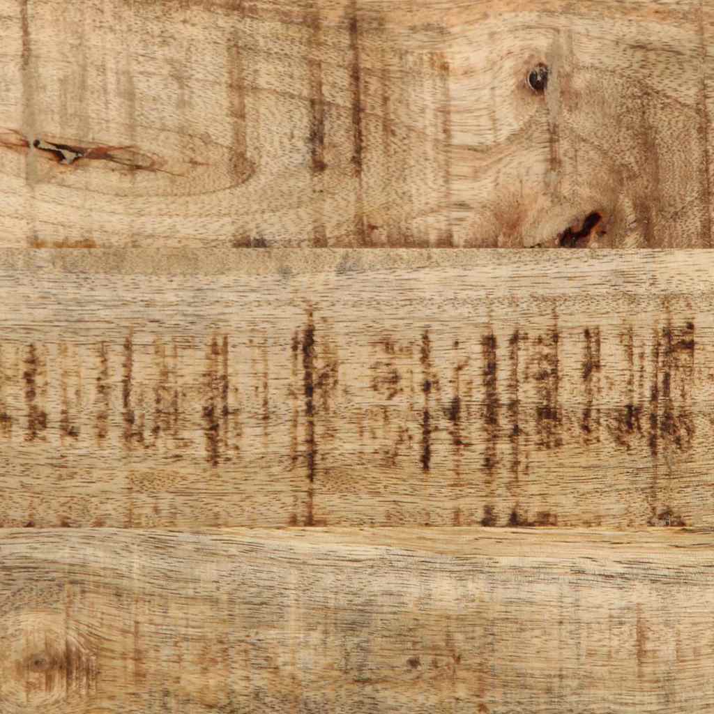 Coffee Table 90X50X36 Cm Solid Rough Wood Mango