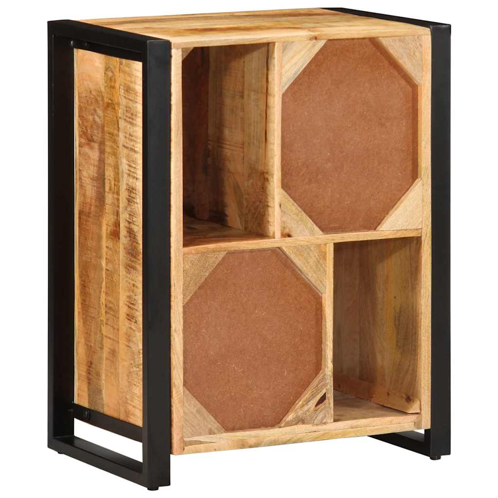 Sideboard 55X35X70 Cm Solid Rough Wood Mango