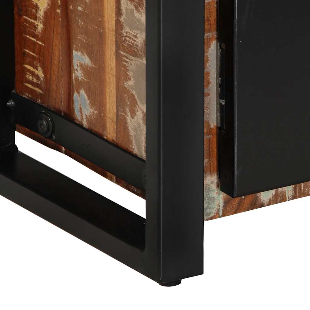 Tv Cabinet 100X30X40 Cm Solid Wood Reclaimed