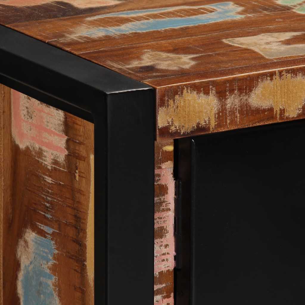 Tv Cabinet 80X30X35 Cm Solid Wood Reclaimed