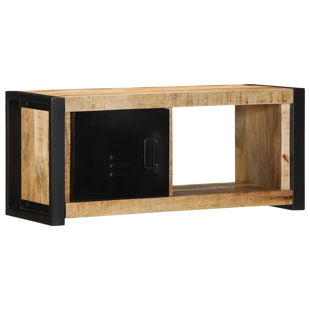 Tv Cabinet 80X30X35 Cm Solid Wood Reclaimed