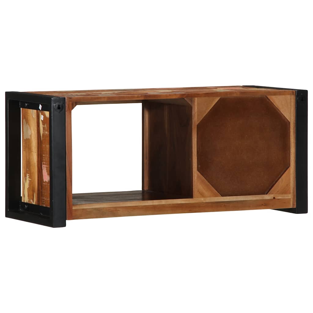 Tv Cabinet 80X30X35 Cm Solid Wood Reclaimed
