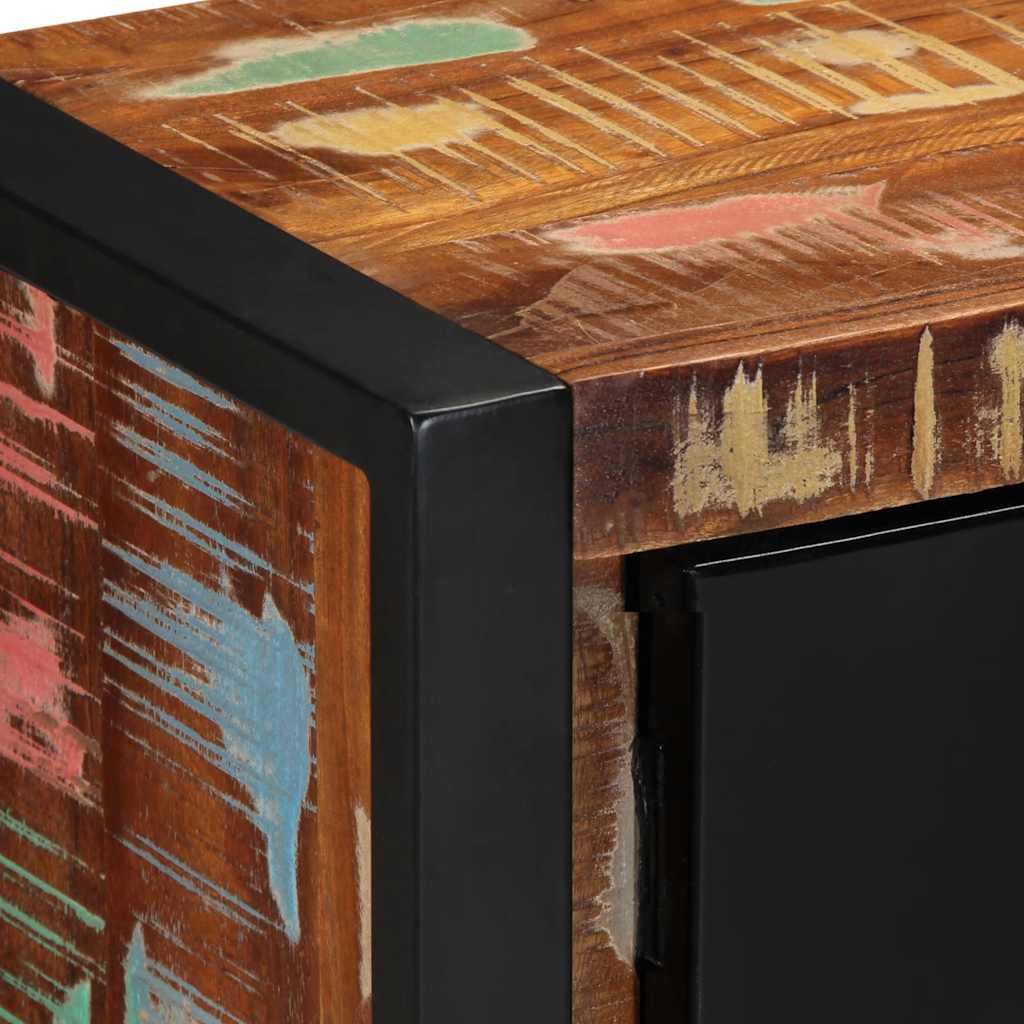 Tv Cabinet 80X30X35 Cm Solid Wood Reclaimed