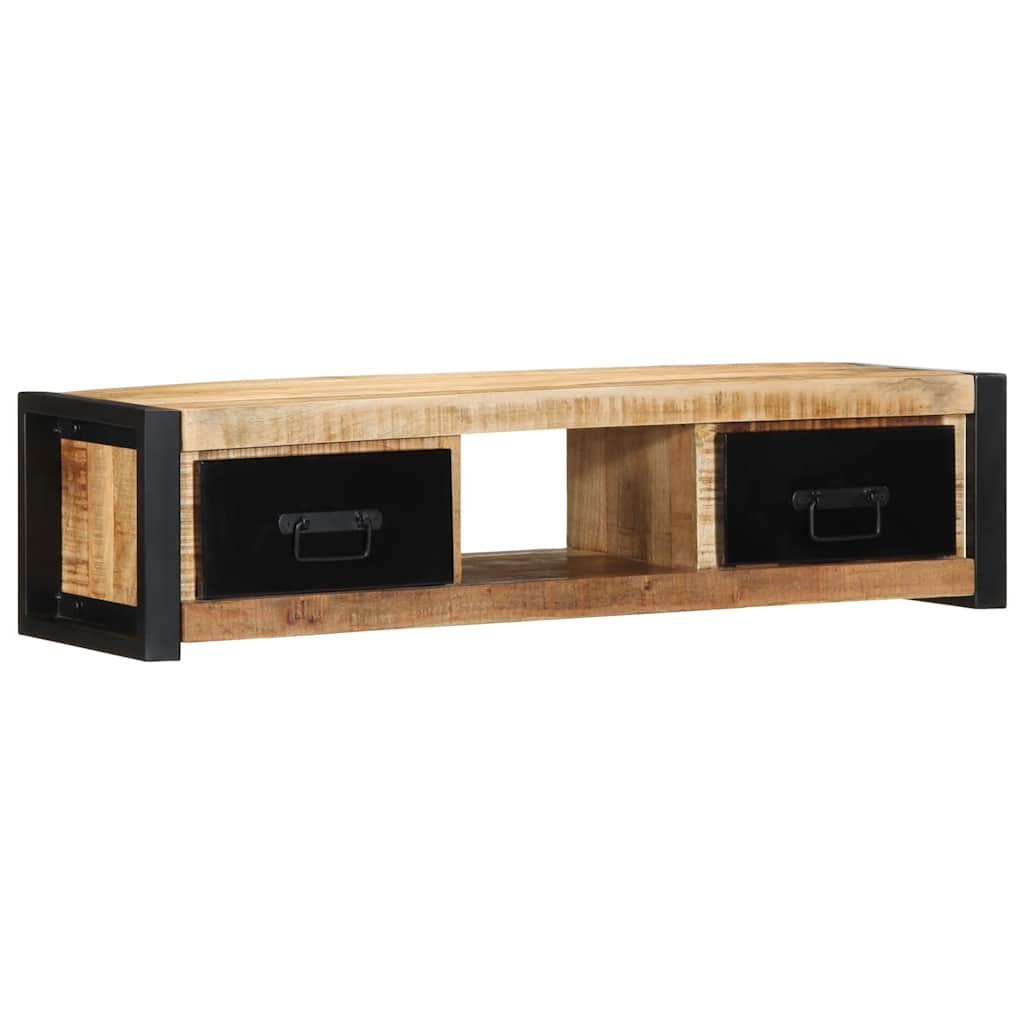 Tv Cabinet 100X30X25 Cm Solid Wood Reclaimed