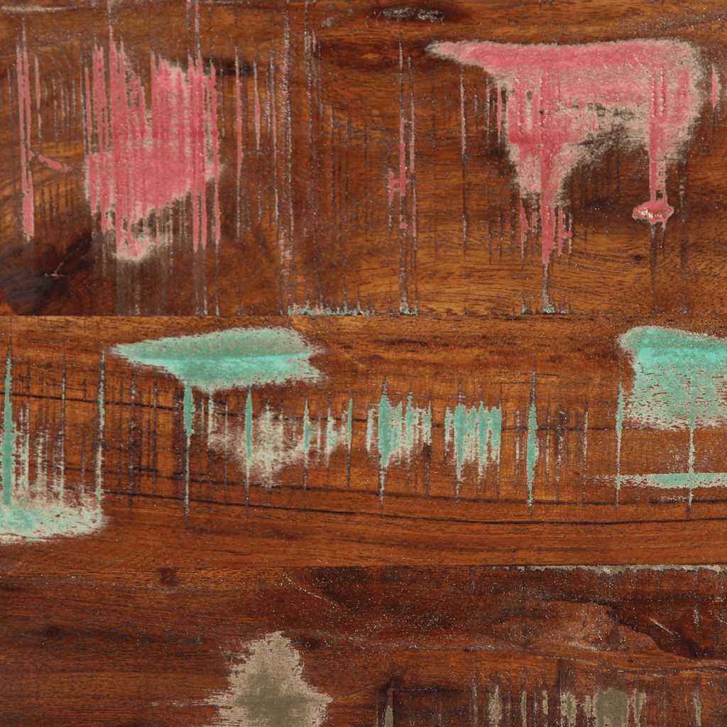 Bedside Cabinet 40X30X80 Cm Solid Wood Reclaimed