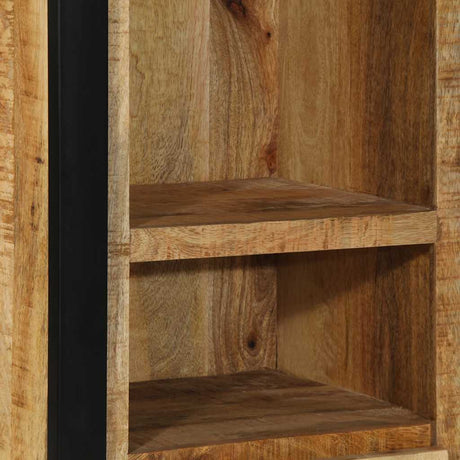 Bathroom Cabinet 40X30X90 Cm Solid Wood Rough Mango