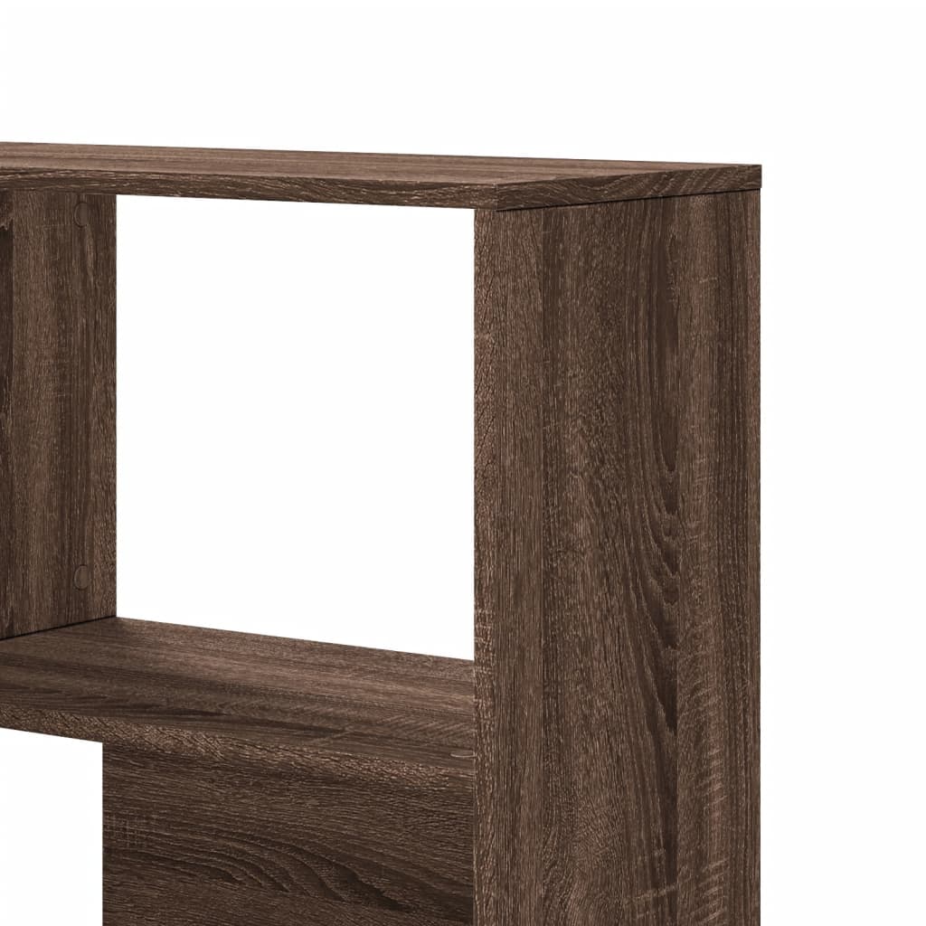 Corner Bookcase 4-Tier 85X85X140 Cm Engineered Wood