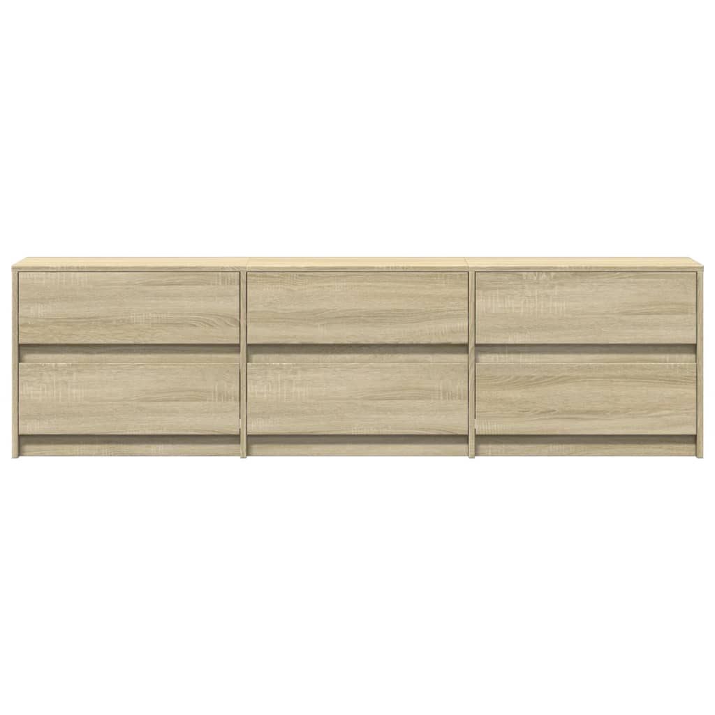 Tv Cabinet With Led 180X34X50 Cm Engineered Wood