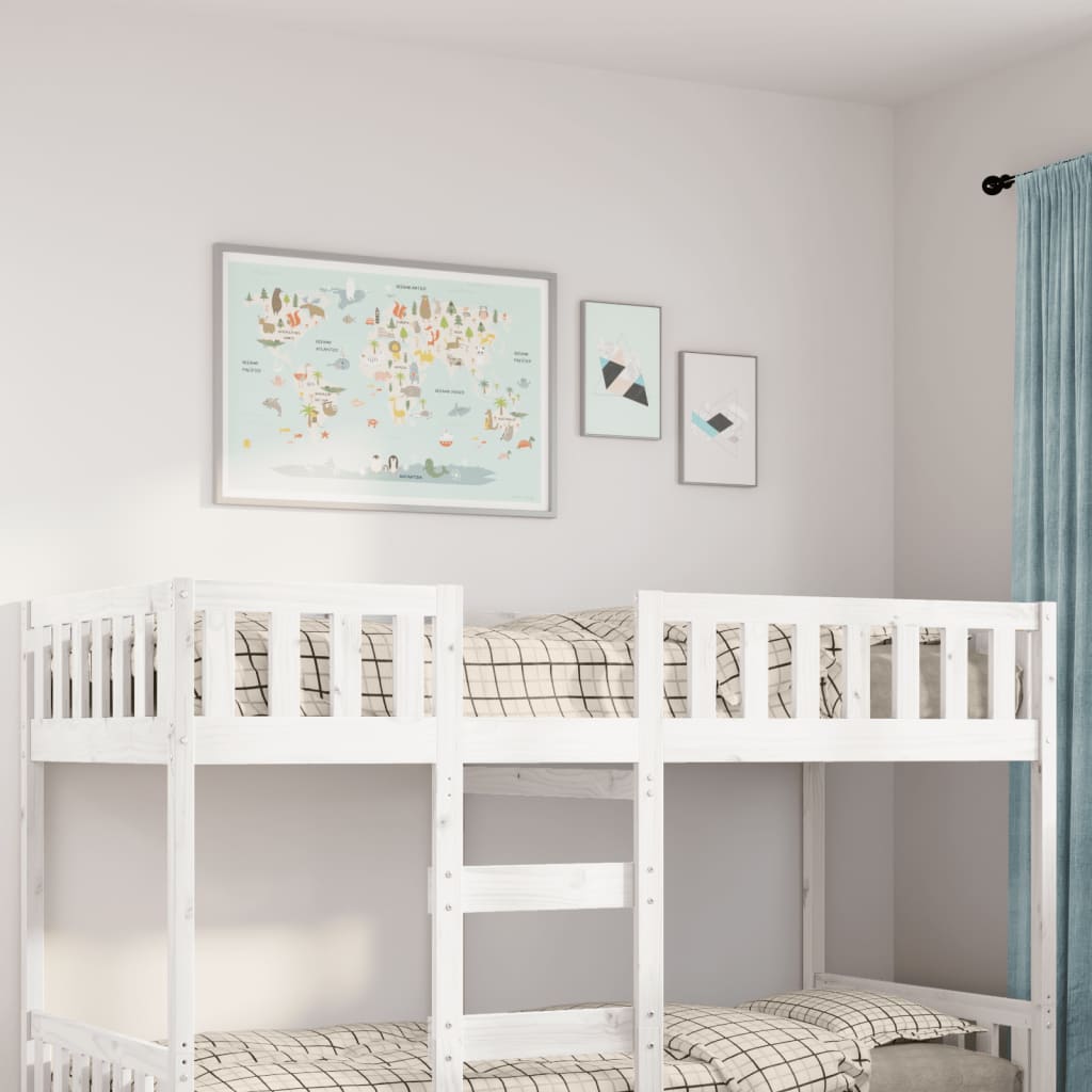 Children's Bed Without Mattress Solid Wood Pine