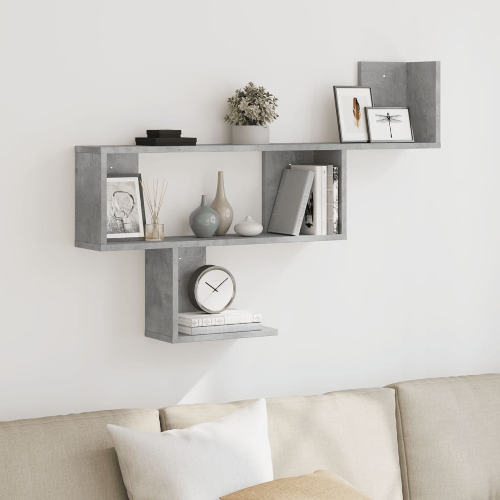 Wall Shelf 100X15X70 Cm Engineered Wood