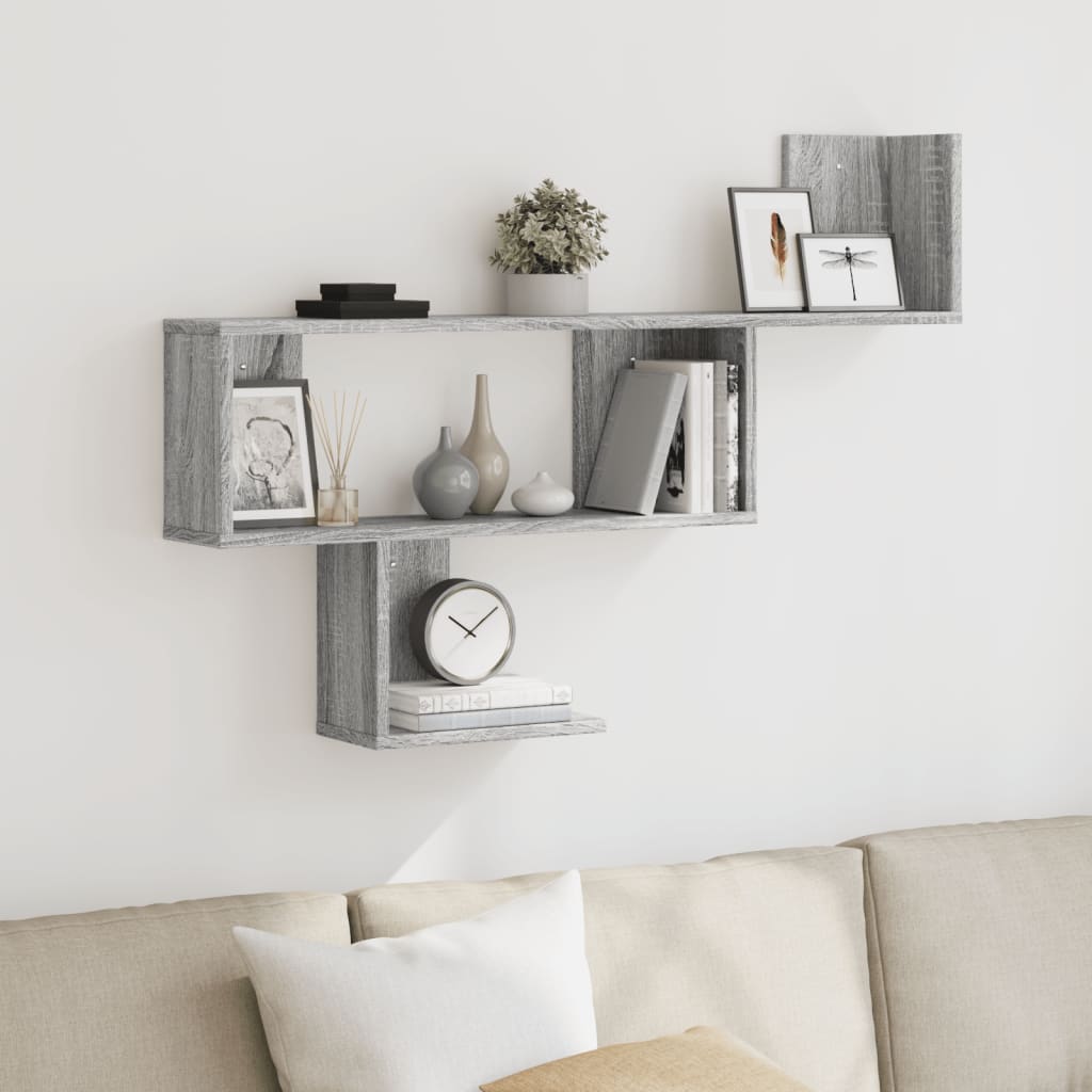 Wall Shelf 100X15X70 Cm Engineered Wood