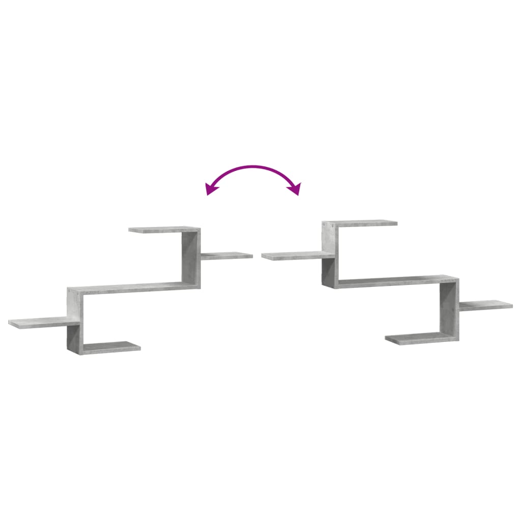 Wall Shelf 104X15X49 Cm Engineered Wood