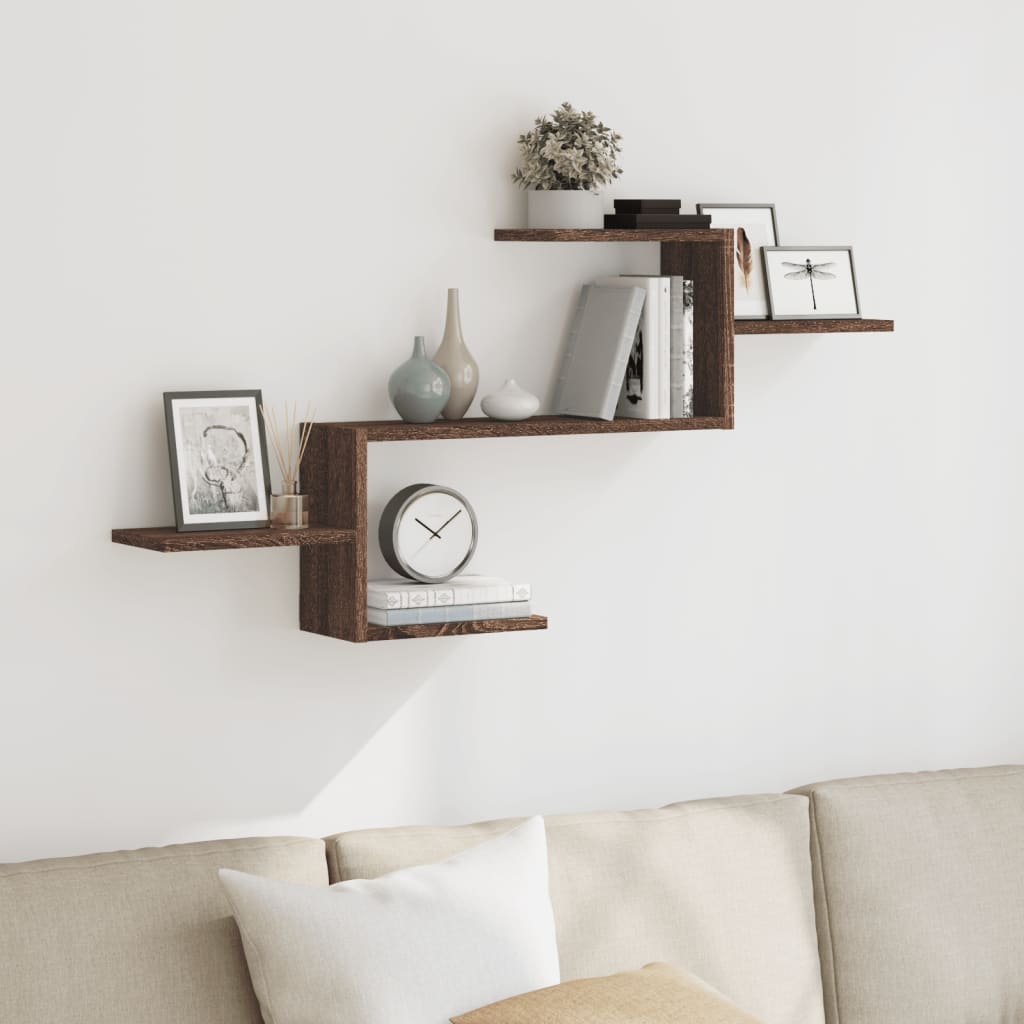 Wall Shelf 104X15X49 Cm Engineered Wood