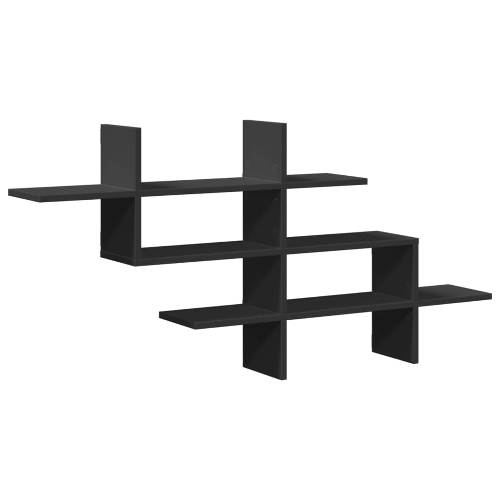 Wall Shelf 124.5X18X60.5 Cm Engineered Wood