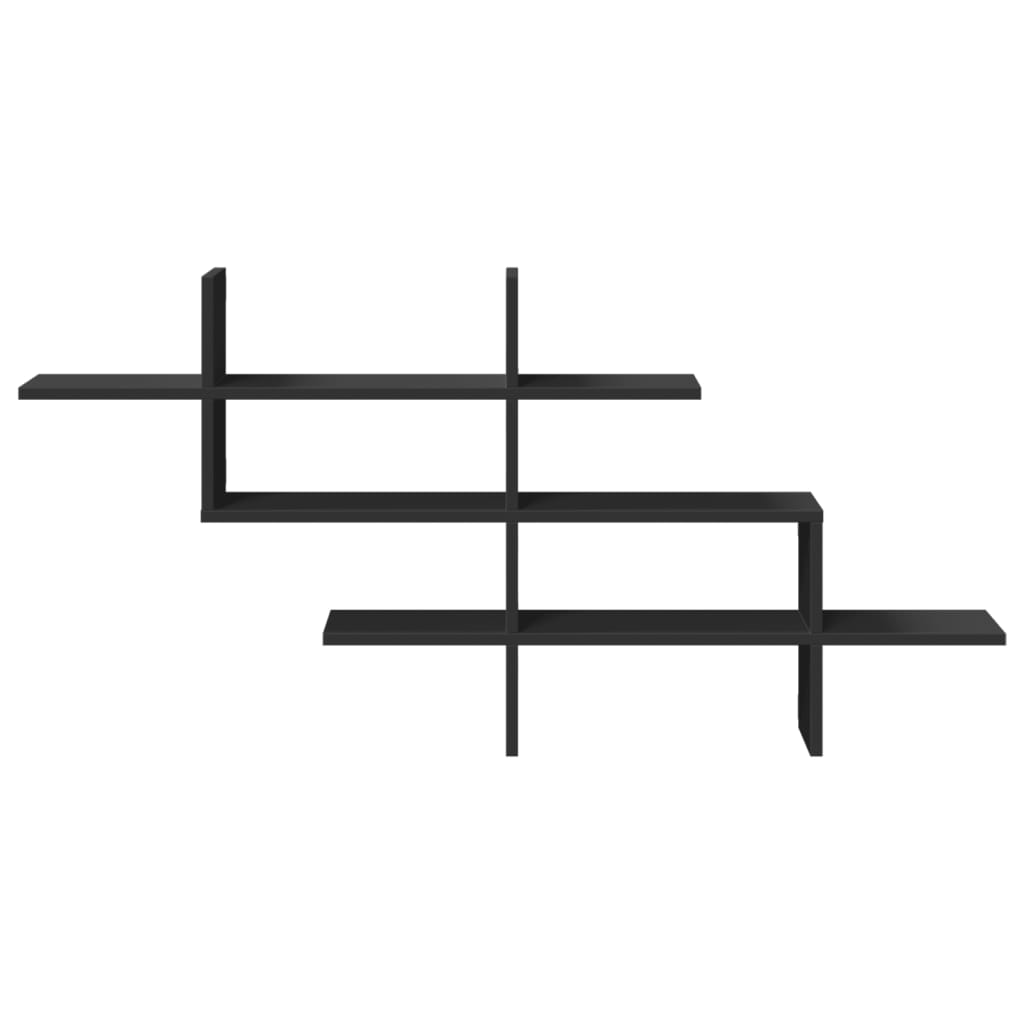 Wall Shelf 124.5X18X60.5 Cm Engineered Wood