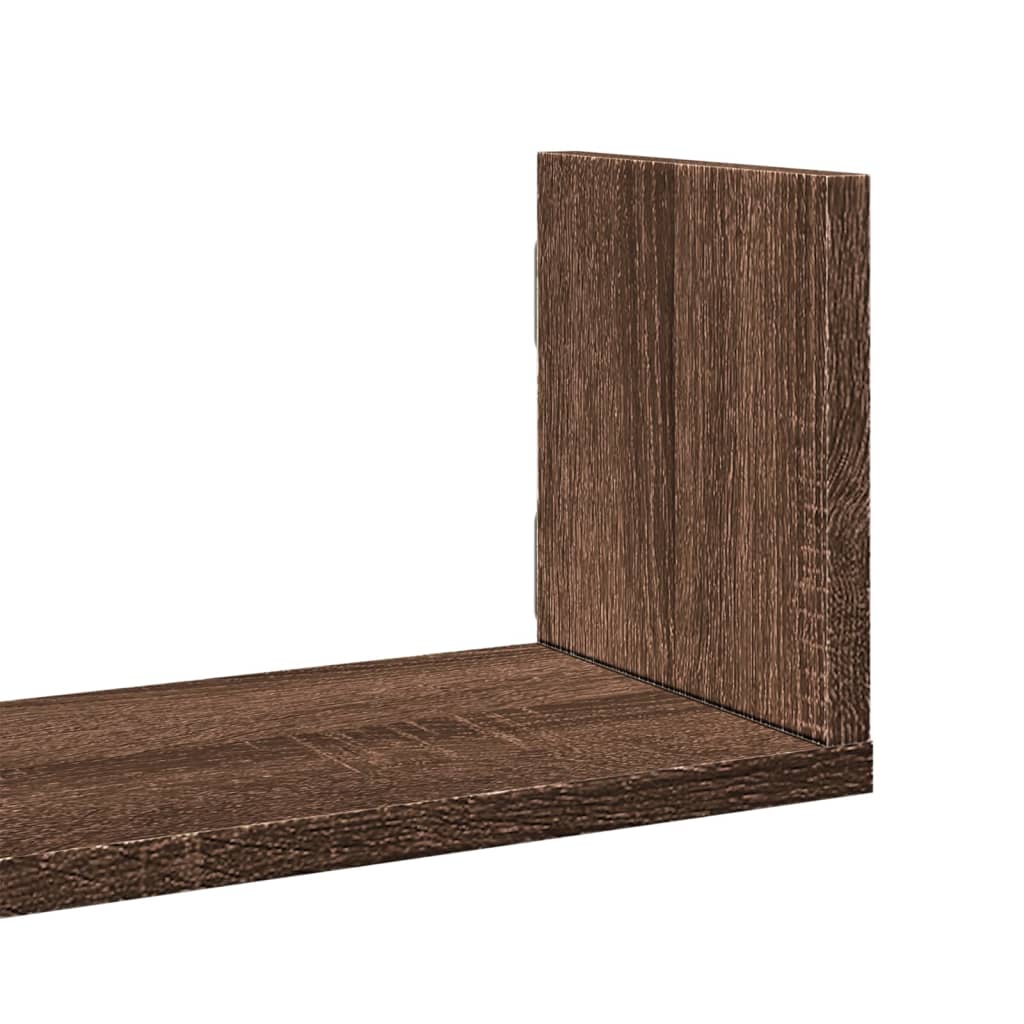 Wall Shelves 3 Pcs Engineered Wood