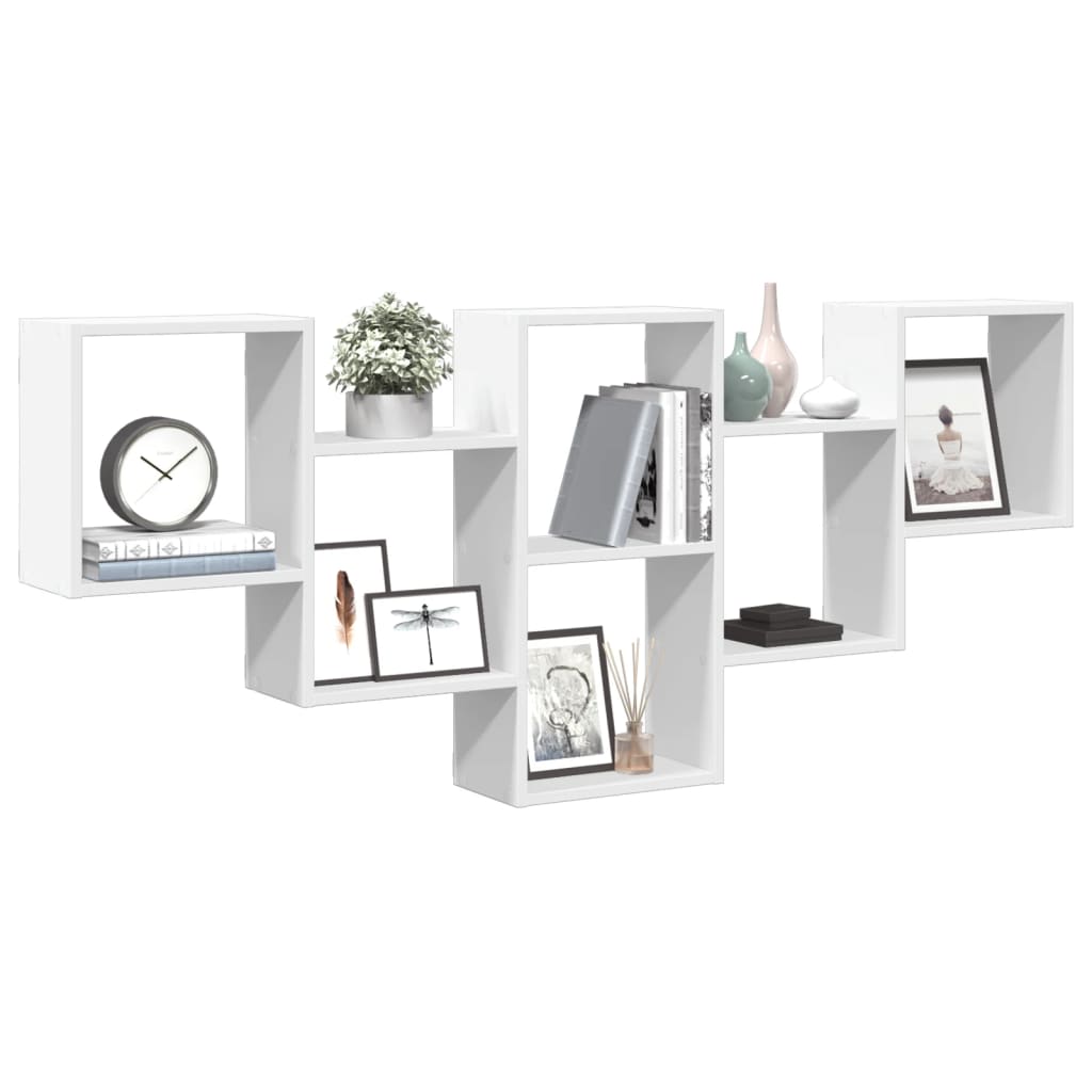 Wall Shelf 159X18X66 Cm Engineered Wood