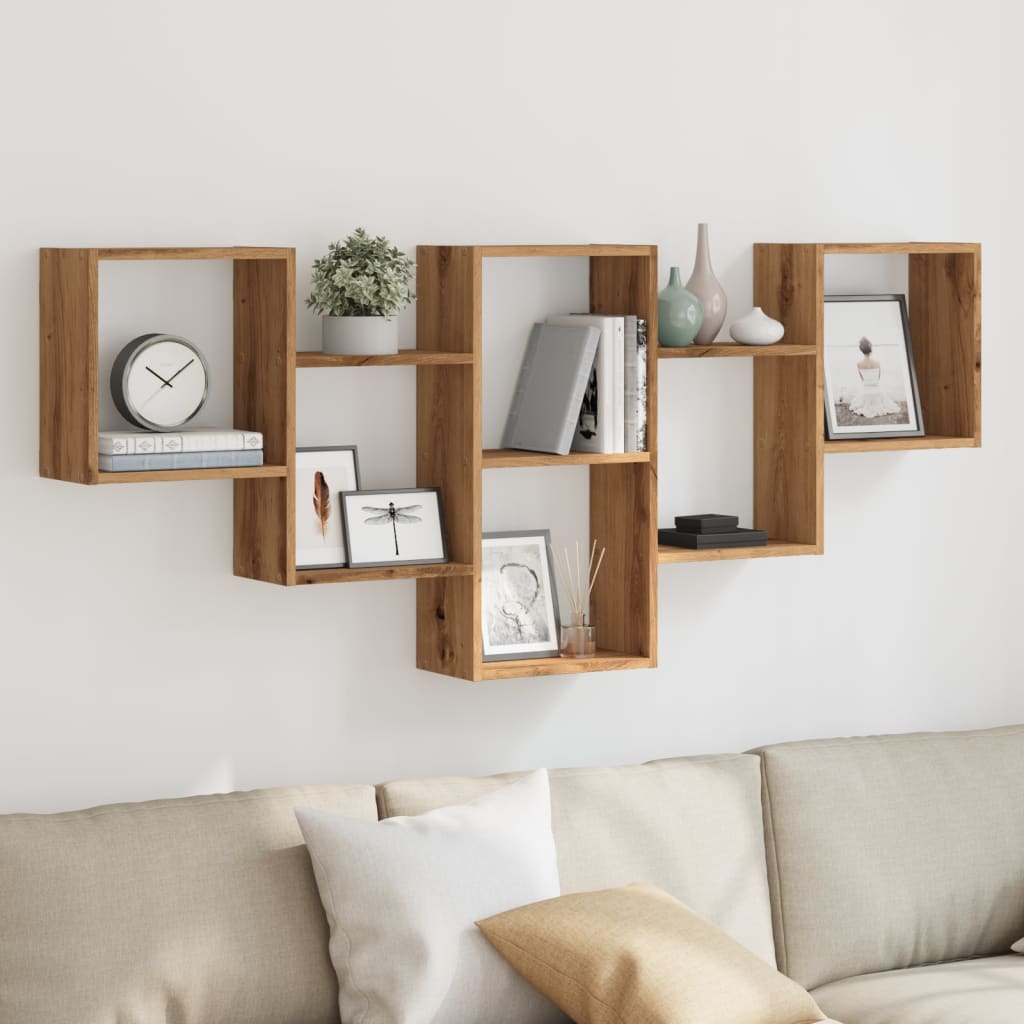Wall Shelf 159X18X66 Cm Engineered Wood