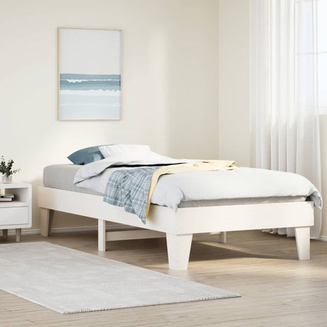 Bed Frame Without Mattress Small Double Solid Wood Pine
