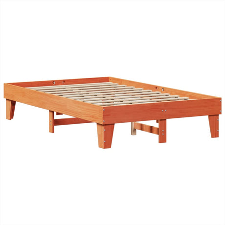 Bed Frame Without Mattress Small Double Solid Wood Pine