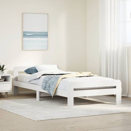 Bed Frame Without Mattress Solid Wood Pine