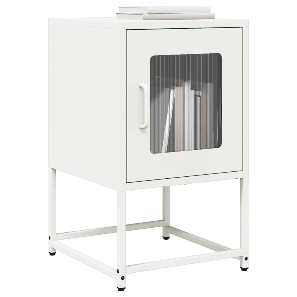 Bedside Cabinet 36X39X60.5 Cm Cold-Rolled Steel