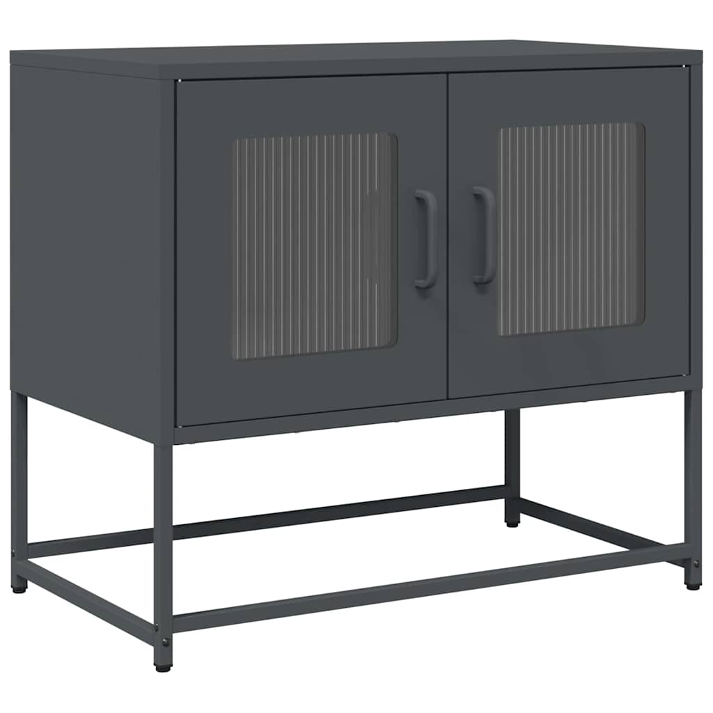 Tv Cabinet 68X39X60.5 Cm Cold-Rolled Steel