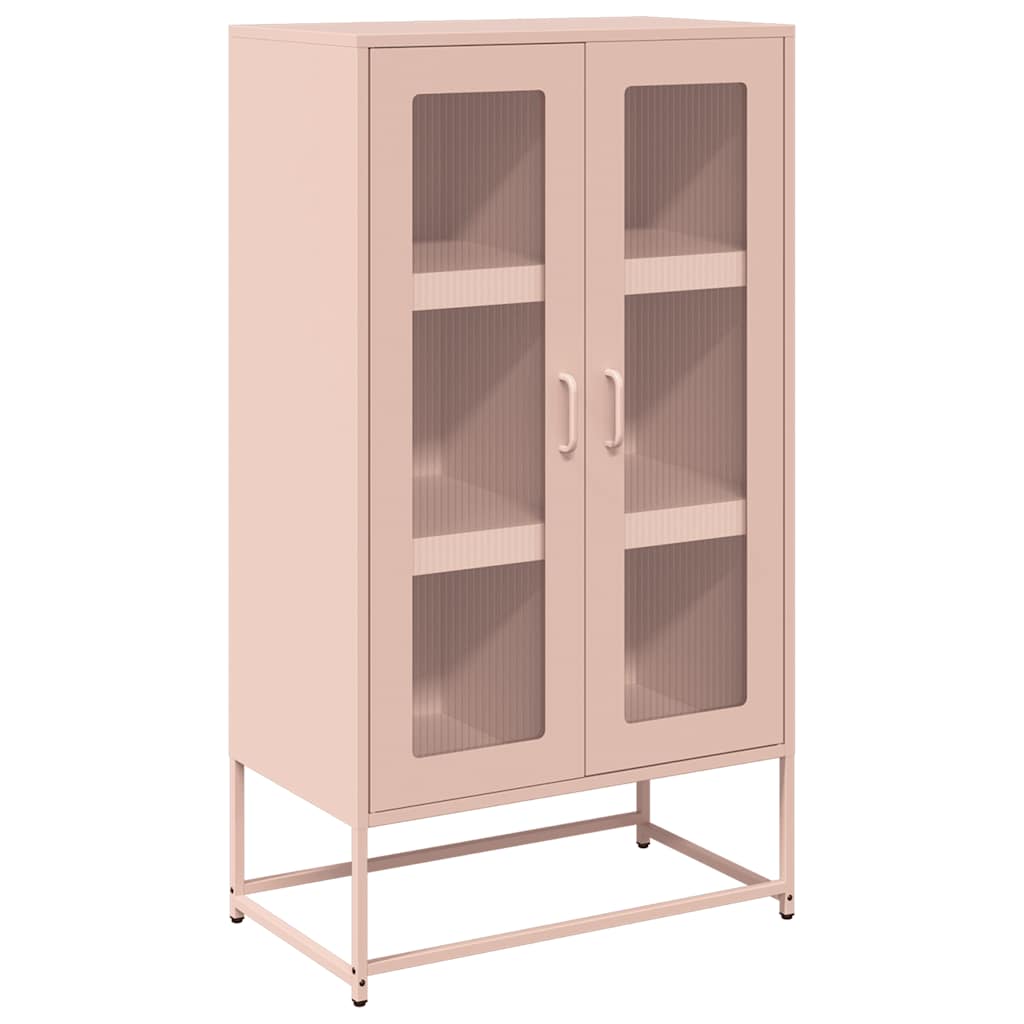 Highboard 68X39X123 Cm Steel