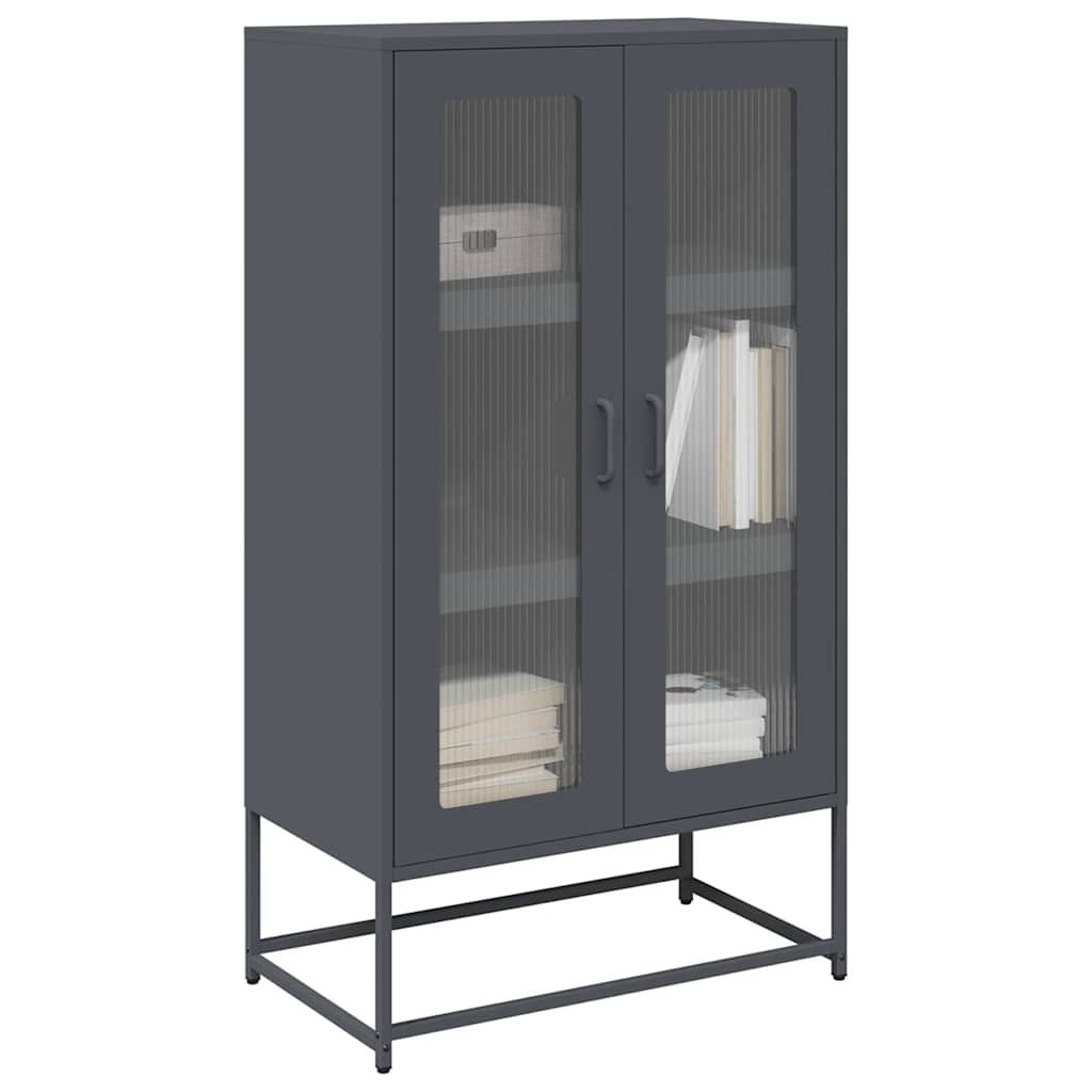 Highboard 68X39X123 Cm Steel
