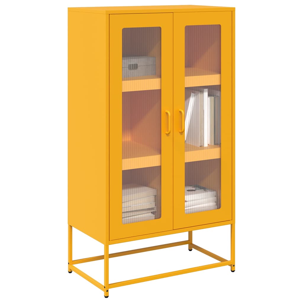 Highboard 68X39X123 Cm Steel