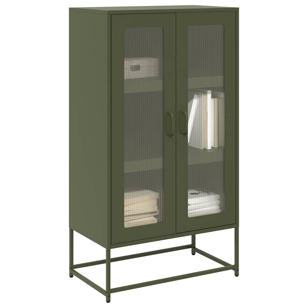 Highboard 68X39X123 Cm Steel