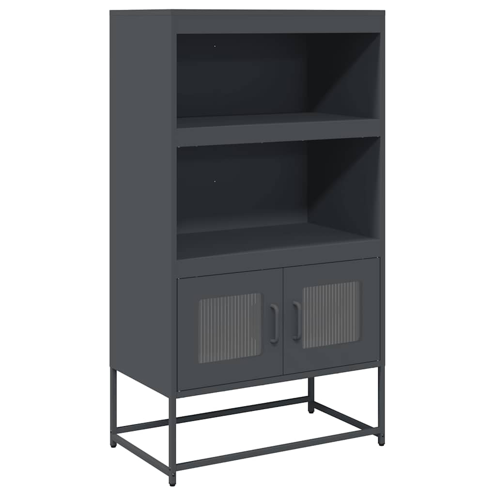 Highboard 68X39X123 Cm Steel
