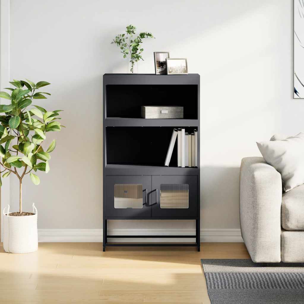 Highboard 68X39X123 Cm Steel