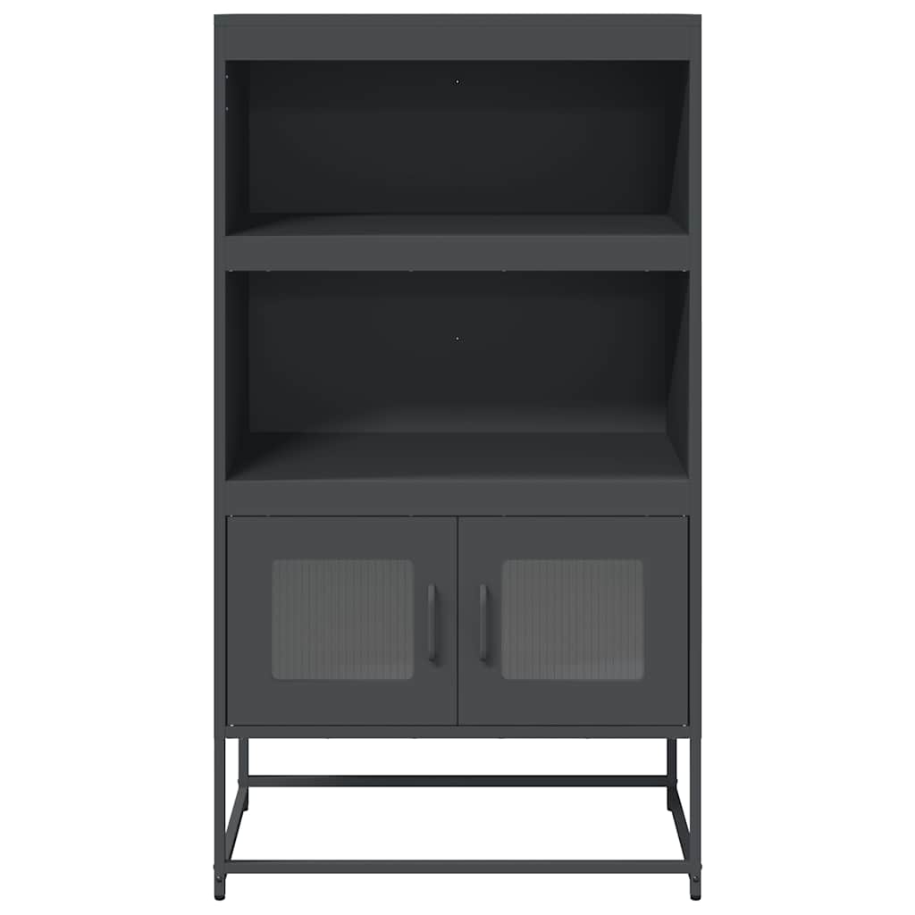 Highboard 68X39X123 Cm Steel