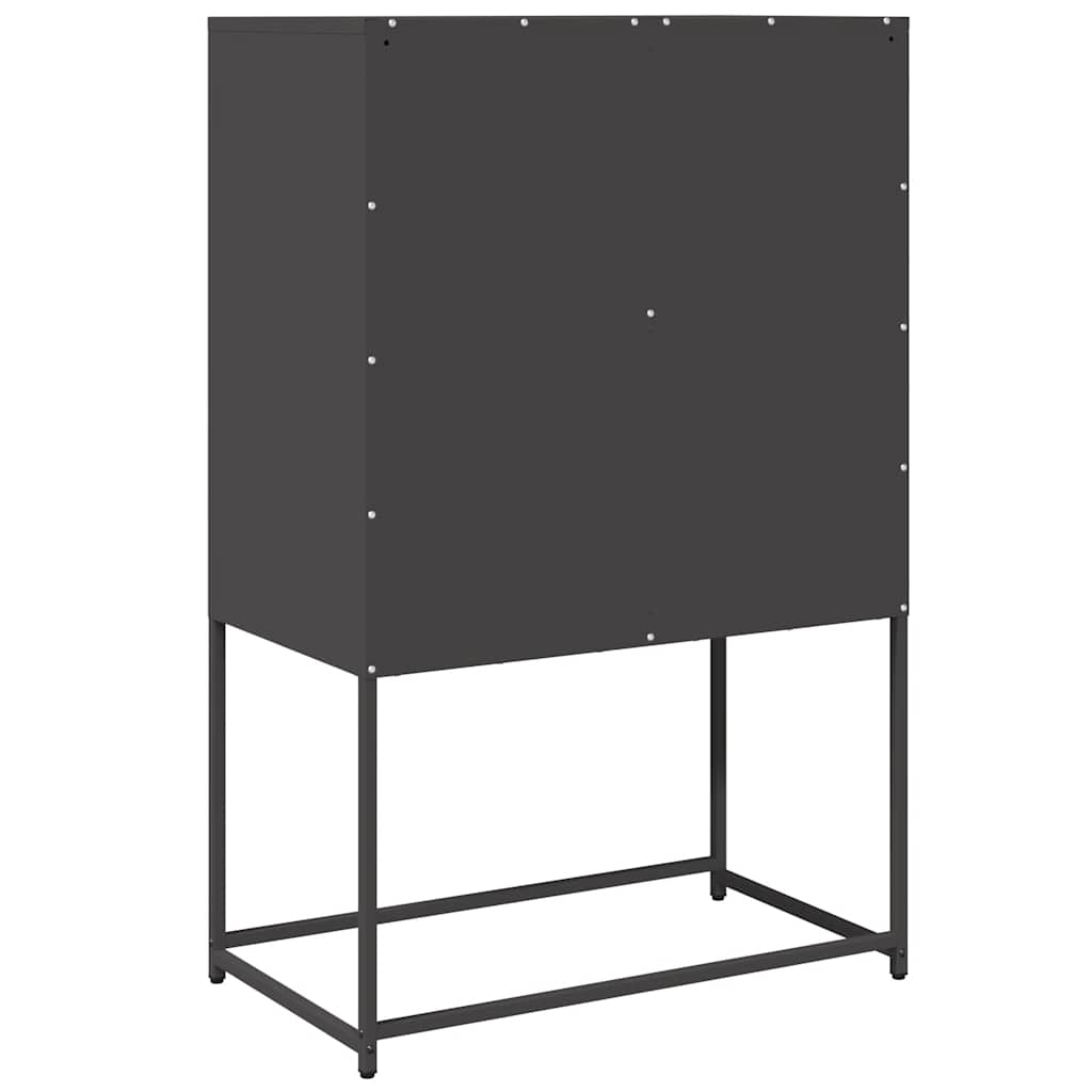 Highboard 68X39X107 Cm Steel