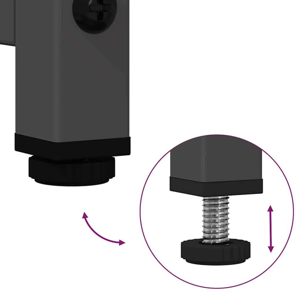 Tv Cabinet 100.5X39X60.5 Cm Steel