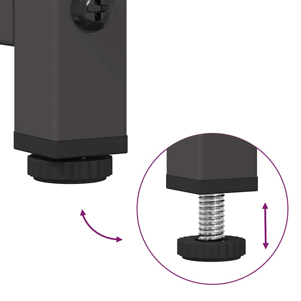 Sideboard 36X39X107 Cm Cold-Rolled Steel