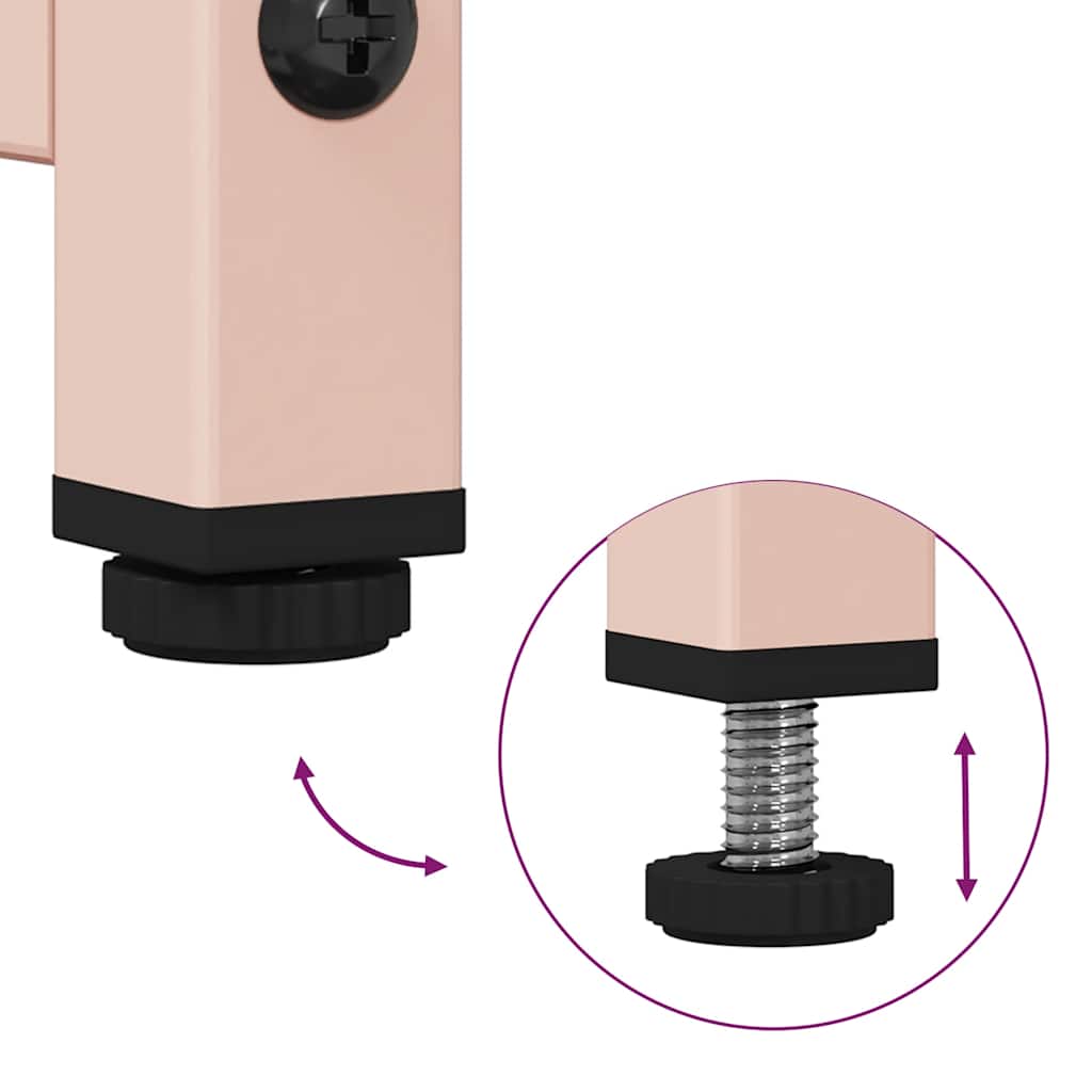 Sideboard 100.5X39X107 Cm Cold-Rolled Steel