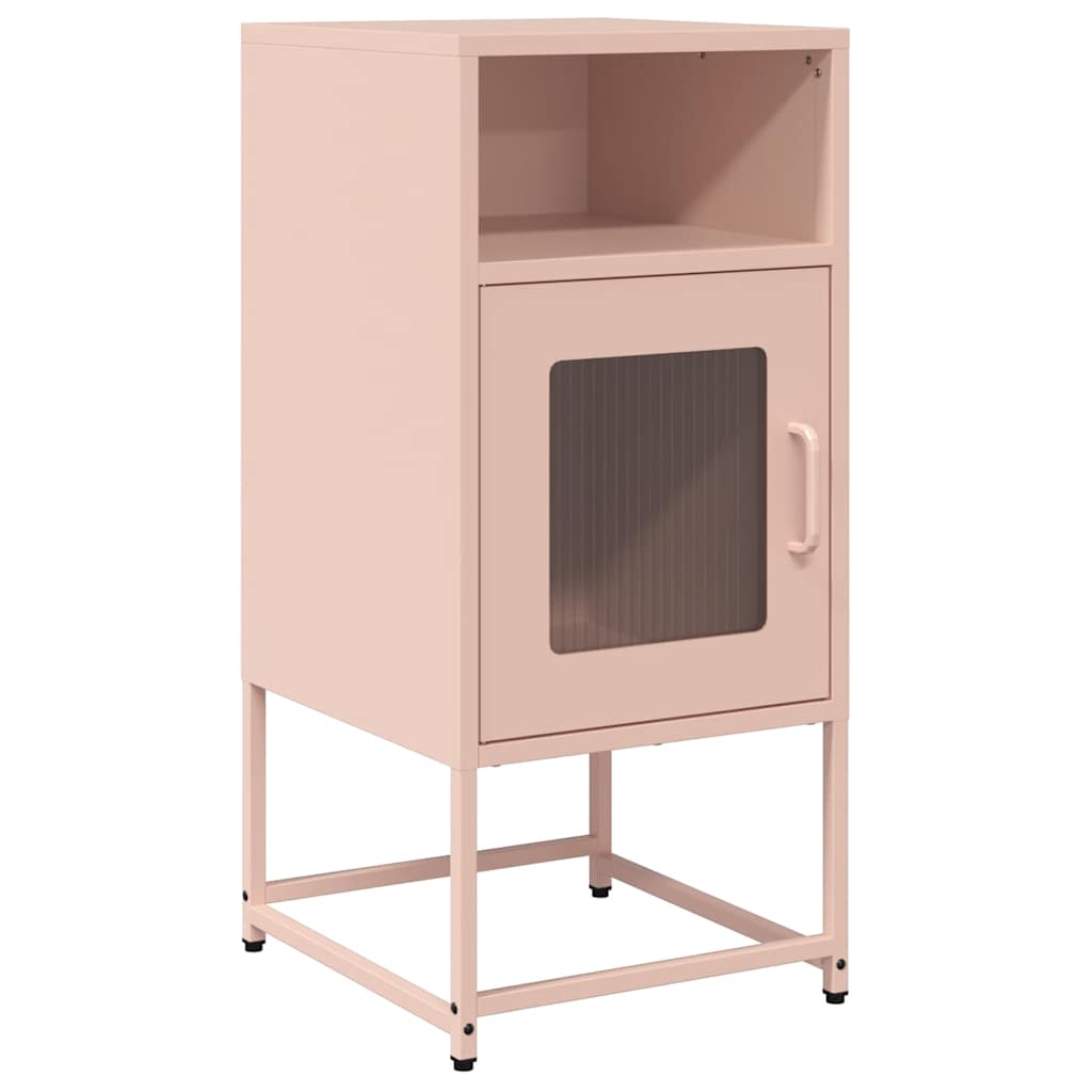 Bedside Cabinet 36X39X78 Cm Cold-Rolled Steel