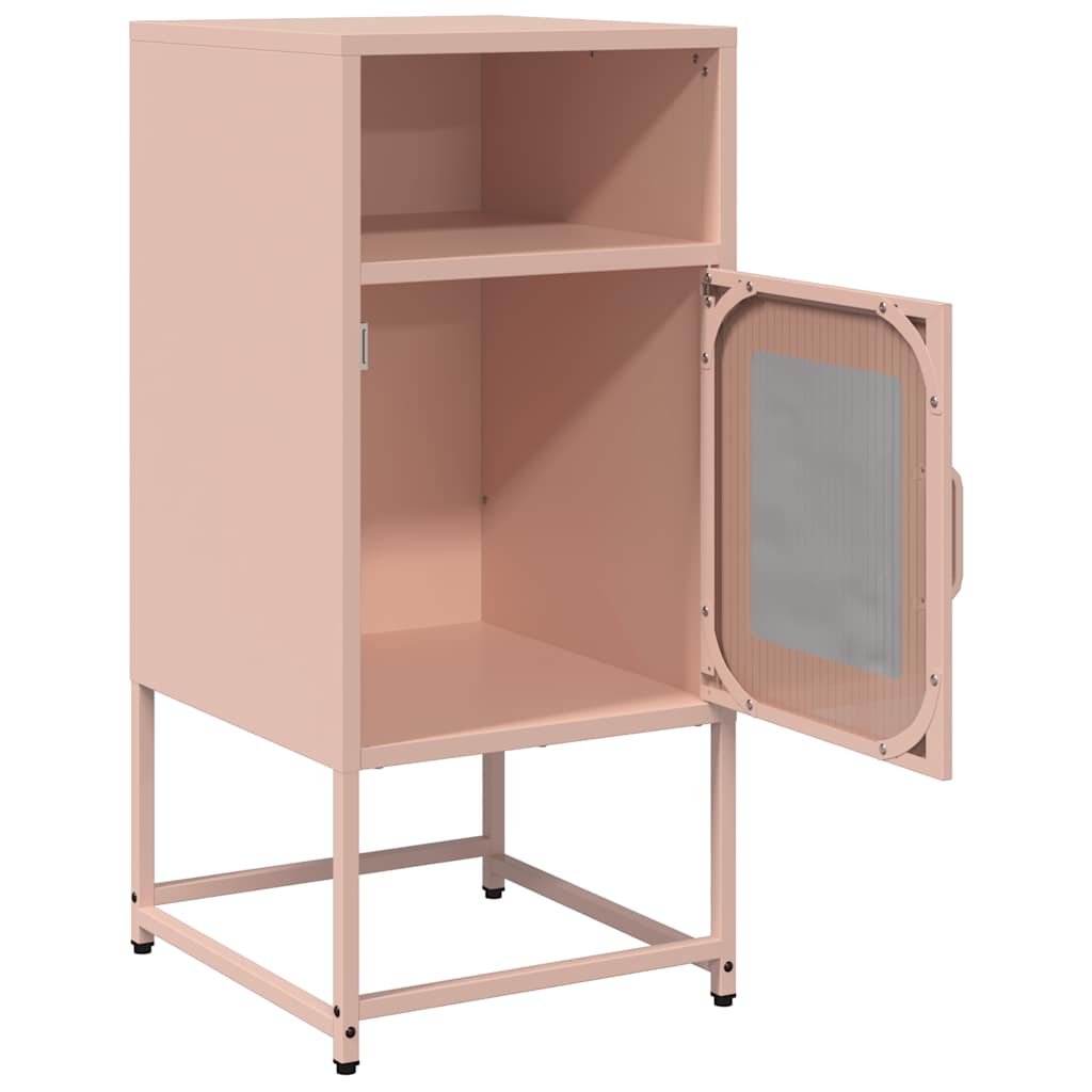 Bedside Cabinet 36X39X78 Cm Cold-Rolled Steel
