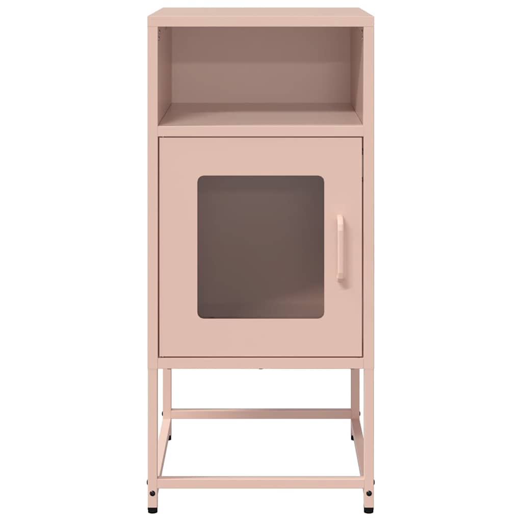 Bedside Cabinet 36X39X78 Cm Cold-Rolled Steel