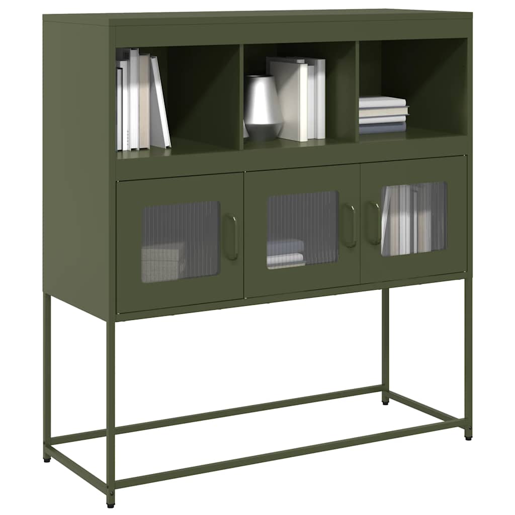 Sideboard 100.5X39X107 Cm Cold-Rolled Steel
