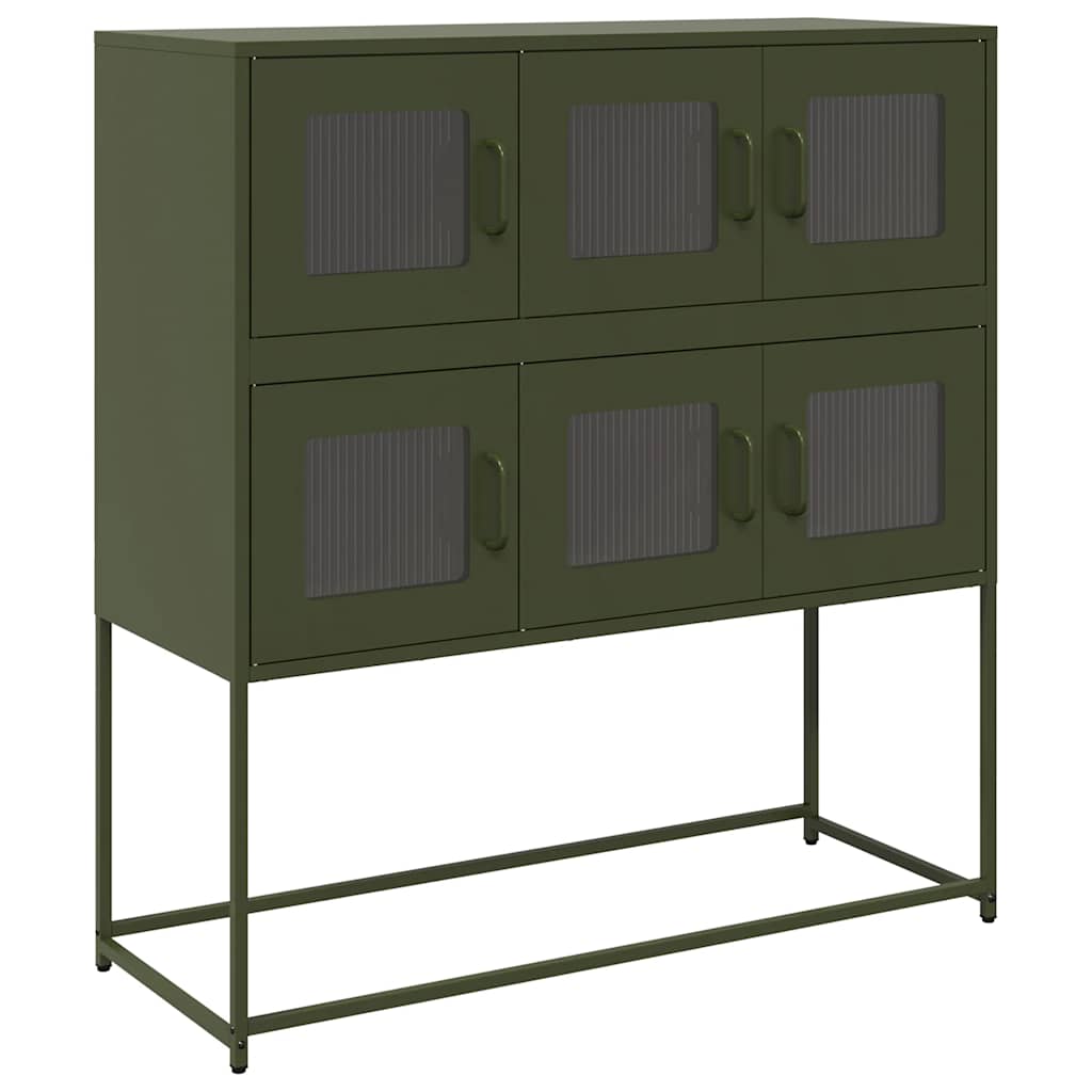 Sideboard 100.5X39X107 Cm Cold-Rolled Steel